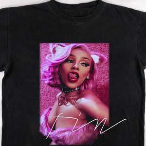 Doja Cat Cotton Gift For Fan Black S-2345XL Unisex T-shirt GC750